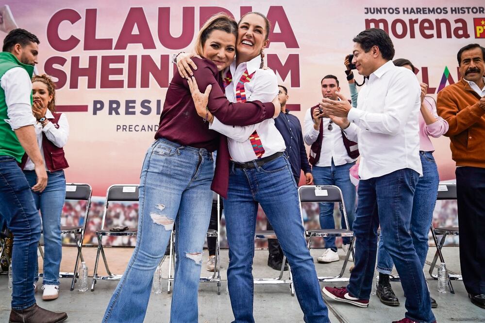 En Ocotlán, Jalisco, Claudia Sheinbaum afirmó que la coalición que encabeza va 30 puntos arriba. Foto: Especial