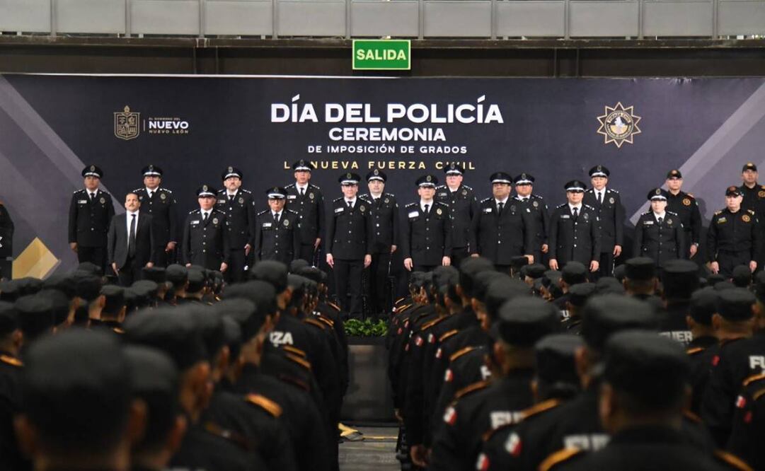 Día del policía en Nuevo León / Foto: Especial
