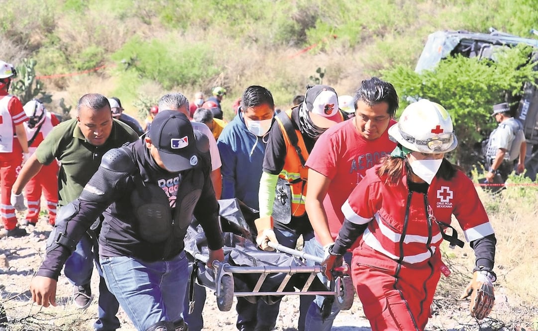 Las víctimas mortales del accidente fueron cuatro mujeres y dos hombres, reportaron autoridades. Foto: especial