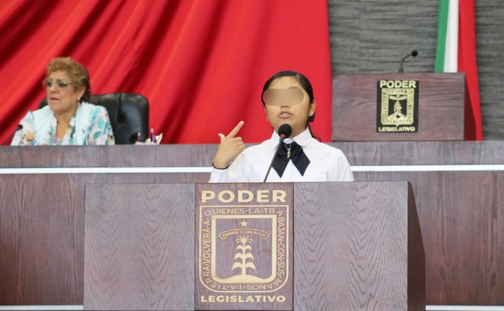 Parlamento Infantil 2026 plantea agenda en Morelos; prioriza seguridad y convivencia escolar.
Foto: Especial.