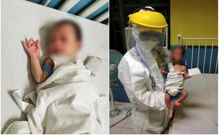 Bebé de 16 días se recupera de Covid-19 en Filipinas