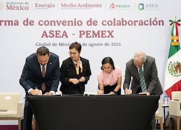 Pemex, Asea y Semarnat firman convenio para proteger el medio ambiente; reforzarán supervisión y sanciones