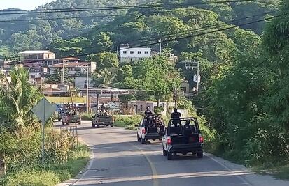 Despliegan operativo con fuerzas federales, estatales y municipales tras irrupción de grupo armado en Tecpan de Galeana, Guerrero
