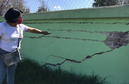 Piden peritaje y reparación de daños causados desde el sismo de 2017 en primaria de Nextlalpan