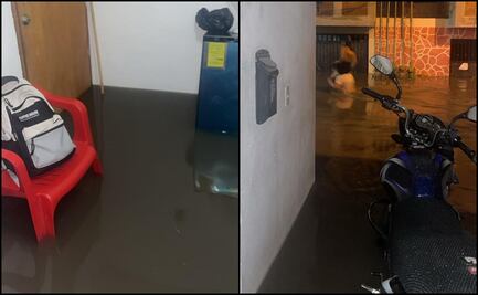 Lluvias dejan inundaciones y daños en vehículos en Morelos