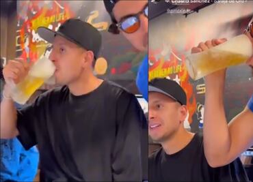 El 'Piojo' Alvarado y Érick Gutiérrez beben cerveza y son reventados por aficionados de Chivas; "Son borrachos profesionales"