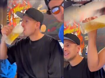 El 'Piojo' Alvarado y Érick Gutiérrez beben cerveza y son reventados por aficionados de Chivas; "Son borrachos profesionales"