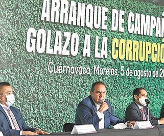 Presentan plan contra corrupción, en Morelos