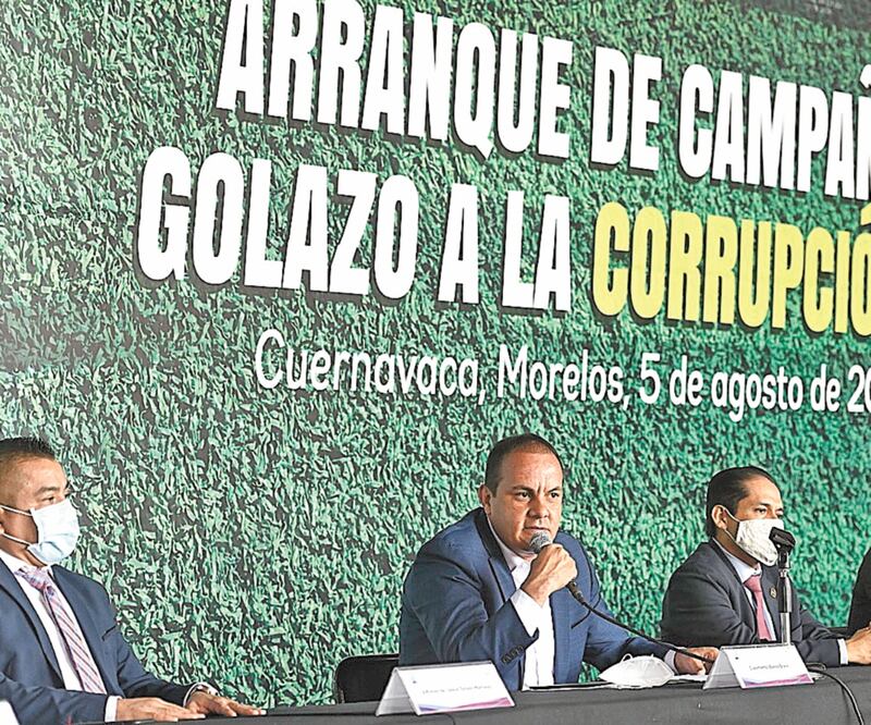 El gol a la corrupción cimbrará a todo el país, dice Blanco Bravo. 