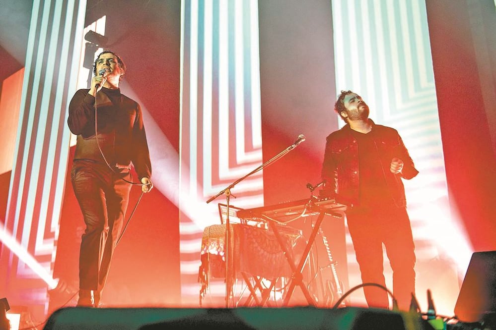 La agrupación se presentó en el Palacio de los Deportes. CHINO LEMUS. OCESA