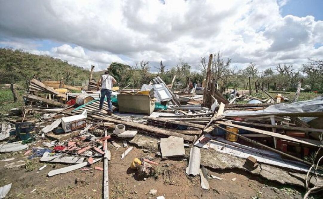 In 2011 the same village was hit by hurricane Jova. (Photo: Jorge Mendoza / EL UNIVERSAL) 