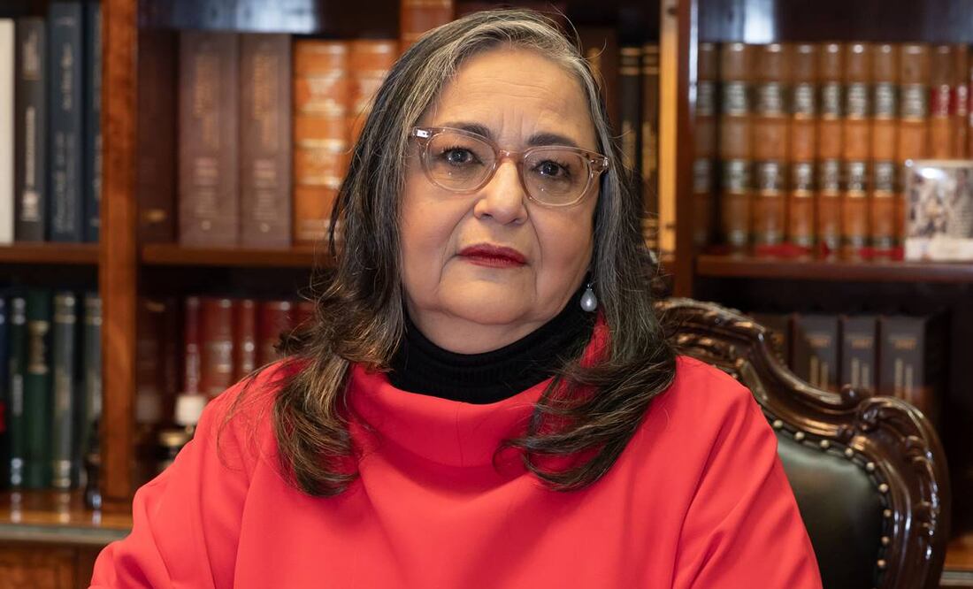 En entrevista con EL UNIVERSAL este 9 de diciembre del 2024, la ministra presidenta de la SCJN, Norma Lucía Piña Hernández, criticó que la reforma judicial y la “tómbola” para elegir los cargos de la primera elección. Foto: Especial