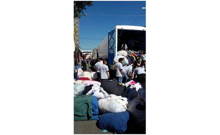 Decomisan ropa de mercado de la Pulga en San Antonio