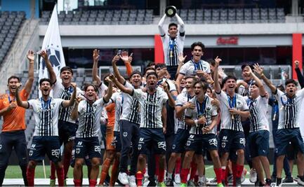 Rayados derrotó al Cruz Azul y se proclamó campeón en la categoría sub 18 de la Liga MX