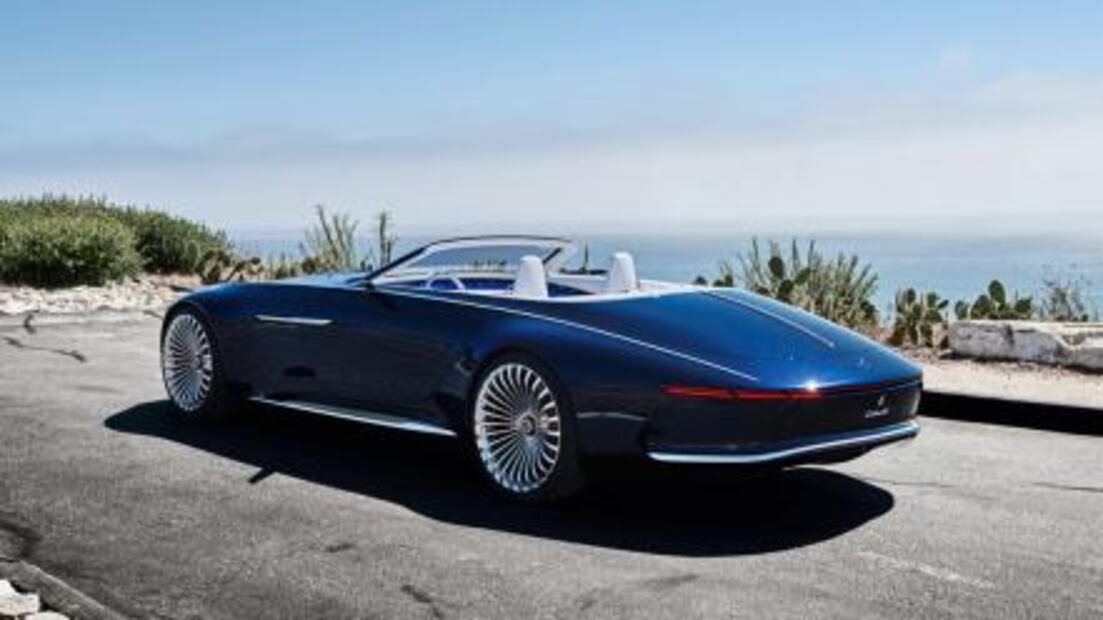 Vision Mercedes-Maybach 6 ahora es descapotable