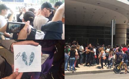 Guitarrista de Coldplay saluda a sus fans