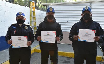 Azcapotzalco reconoce a Policía Auxiliar por su labor contra la delincuencia