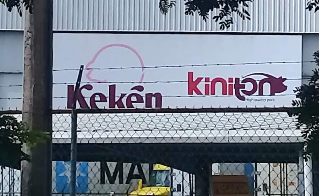 El accidente dejó un trabajador muerto luego de caer junto con su compañera de 5 metros de altura en la procesadora "Kekén" en Yucatán (15/04/2025). Foto: Especial