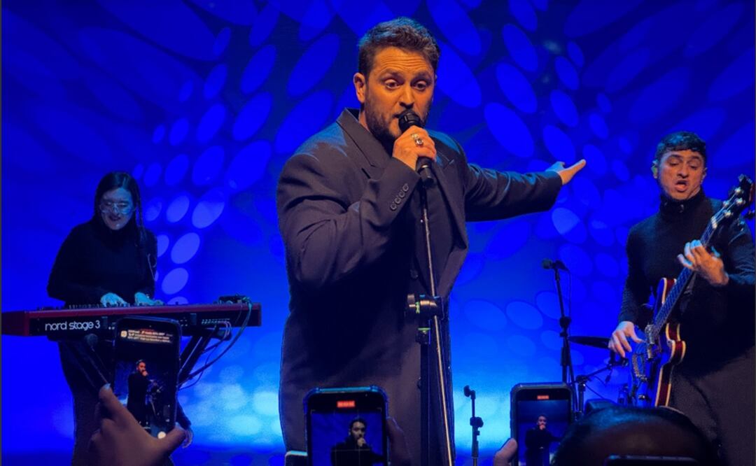 Christopher Uckermann presenta su primer disco como solista.
FOTO: César González/EL UNIVERSAL.