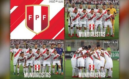 Perú emite estampillas y postales alusivas al Mundial de Rusia