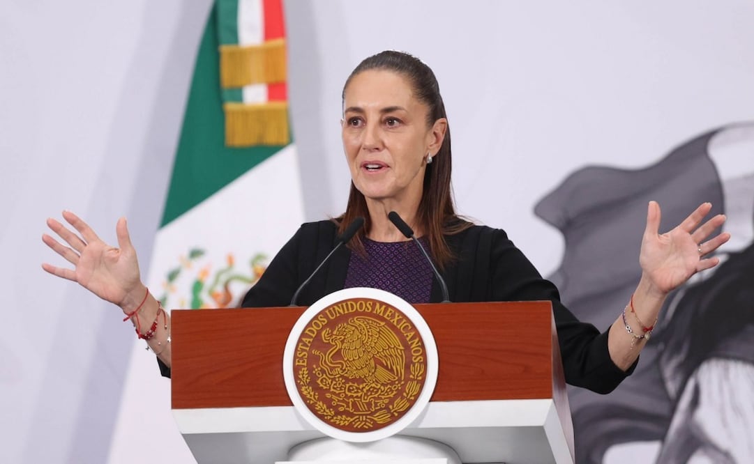 Conferencia matutina de Claudia Sheinbaum Pardo el 11 de mayo de 2026 en Palacio Nacional. Foto: Moisés Pablo/ Cuartoscuro