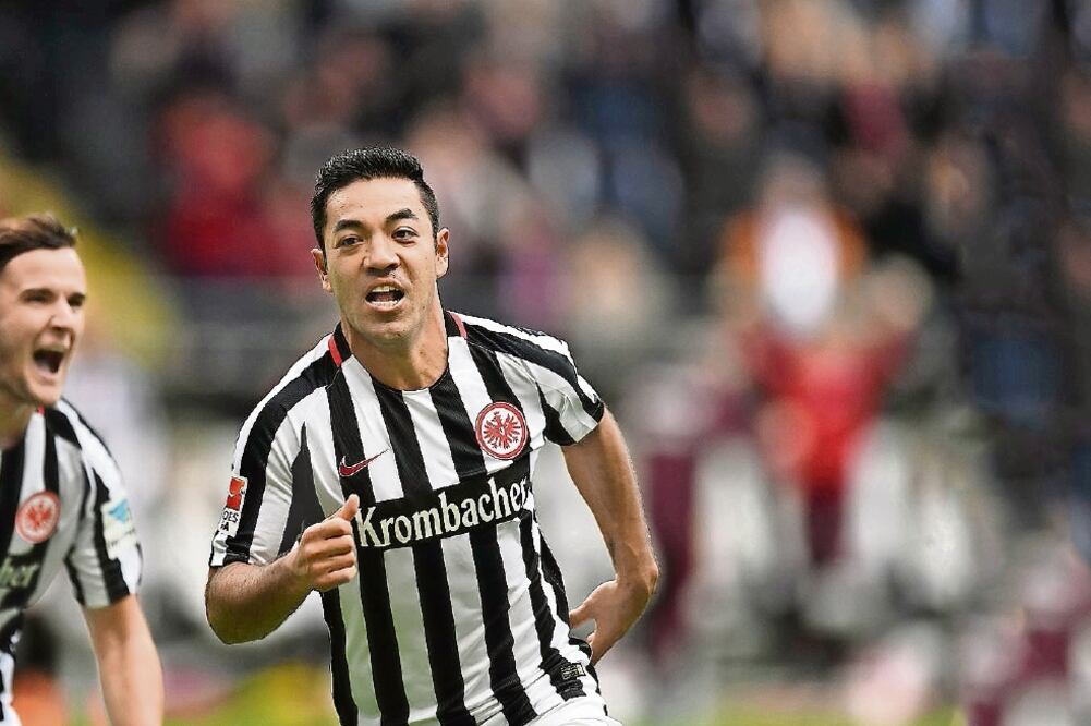 Marco Jhonfai tiene su segundo aire y así lo ha demostrado en su paso por la Bundesliga, con gran aporte en la ofensiva del Eintracht. (FOTO: INTRACHT-FRANKFURT.DE)