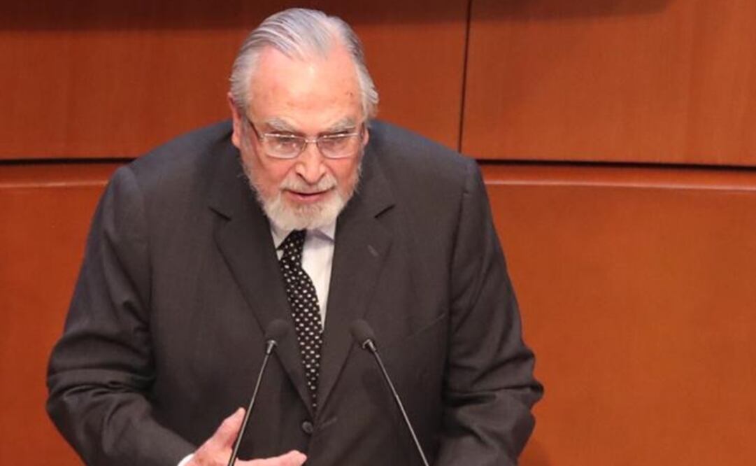 Bernardo Bátiz Vázquez, aspirante a la Fiscalía General de la República. Foto: Lucía Godinez/EL UNIVERSAL