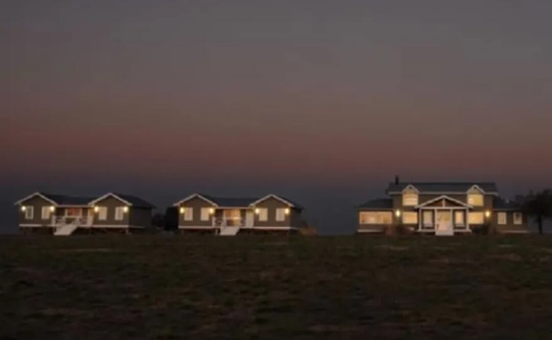 Parte de las edificaciones del hospedaje. Foto: argentinaoutdooradventures