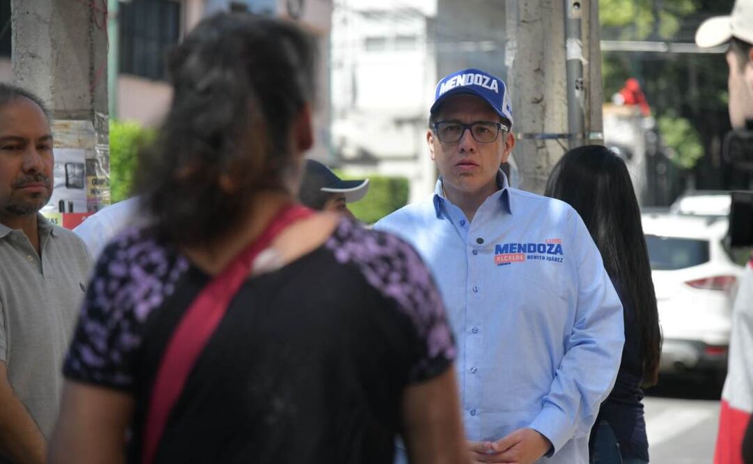 Luis Mendoza candidato a la alcaldía Benito Juárez de la coalición Va X La CDMX. Foto: Especial