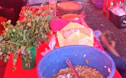 Balean a hombre en negocio de tacos en tianguis de Iztapalapa