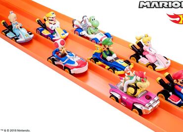 Hot Wheels tendrá colección de Mario Kart