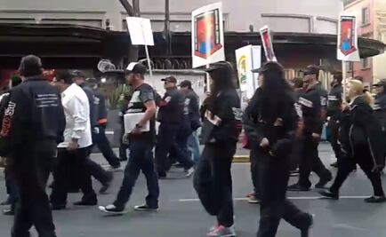Cierran vialidades en zona centro por marchas del Día del Trabajo