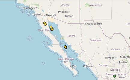 Baja California registra enjambre de sismos