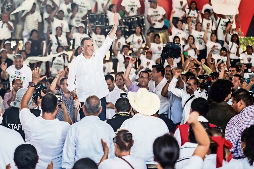 El candidato del PRI a la Presidencia, José Antonio Meade Kuribreña, realizó una visita al estado de Nayarit, donde se reunió con simpatizantes del tricolor. (GERMÁN ESPINOSA. EL UNIVERSAL)