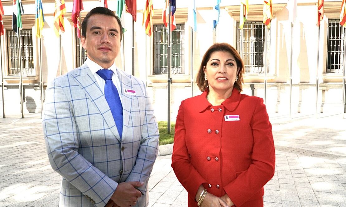 Wilma Andrade, Embajadora de Ecuador en España afirmó que no hay razones para cancelar la Cumbre. Foto: X (@Wilmandrade)