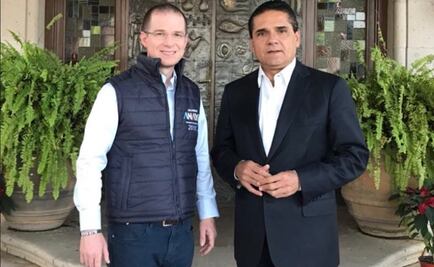 ​Anaya y Aureoles se reúnen en Morelia