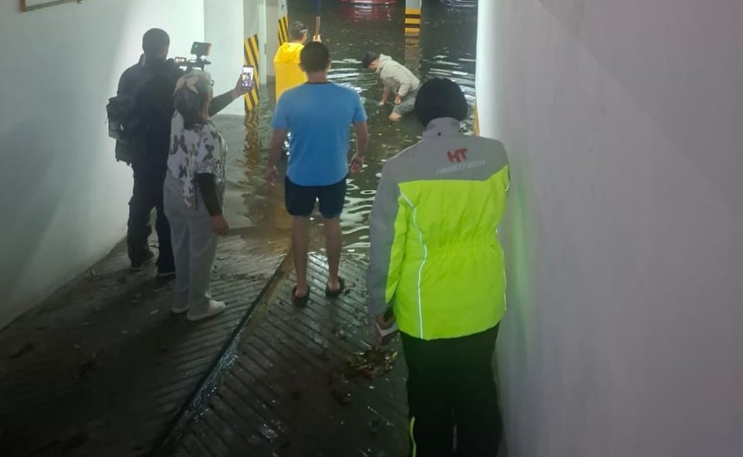 Intensas lluvias registradas el sábado ocasionaron diversas afectaciones en la capital (12/07/2025). Foto: Especial