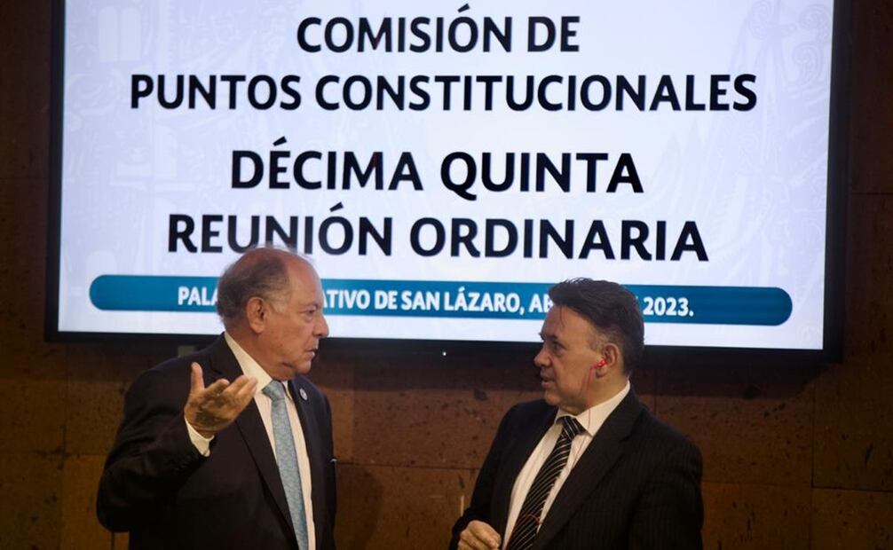 Por falta de acuerdos designan sesión permanente en discusión de reforma que limita facultades del Tribunal Electoral. Foto: Germán Espinosa EL UNIVERSAL