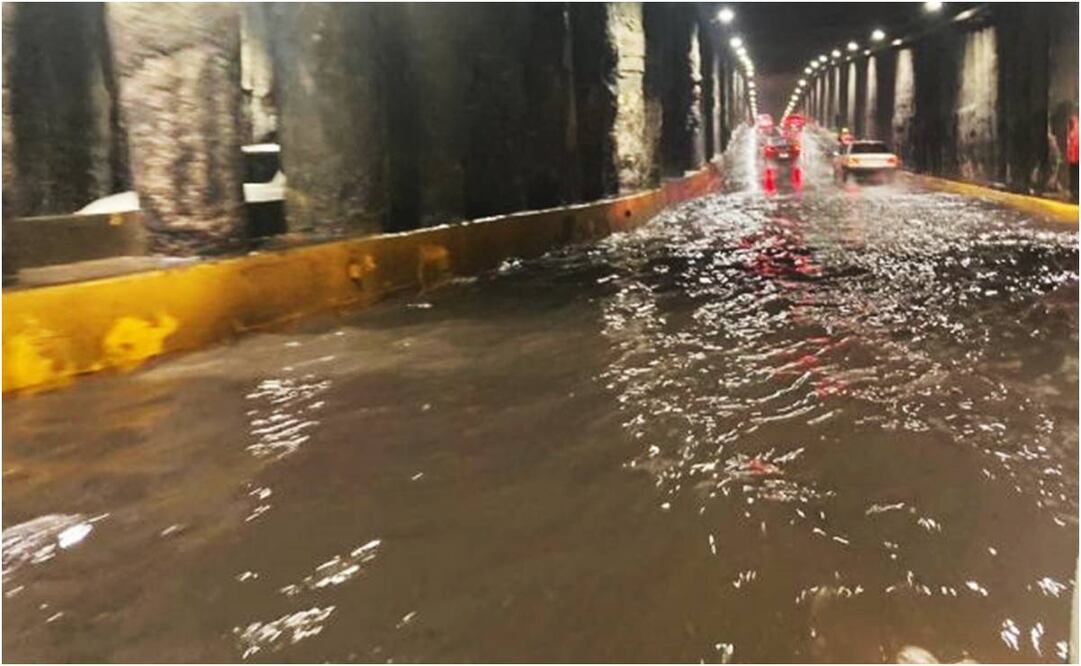 Inundación en Guadalajara. Foto: Especial