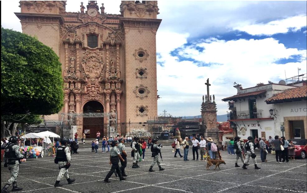 Pueblos de Taxco, Guerrero, clamaron por ayuda al gobierno federal y estatal; aseguran que “el crimen organizado está invadiendo sus territorios a punta de asesinatos y secuestros”. Foto: Arturo de Dios Palma/EL UNIVERSAL