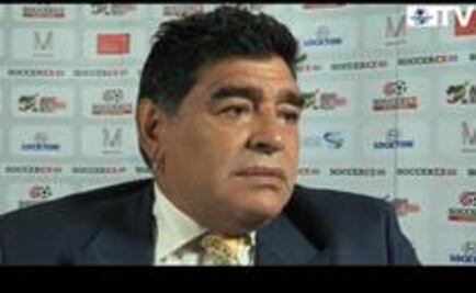 Voy por la presidencia de la FIFA: Maradona	