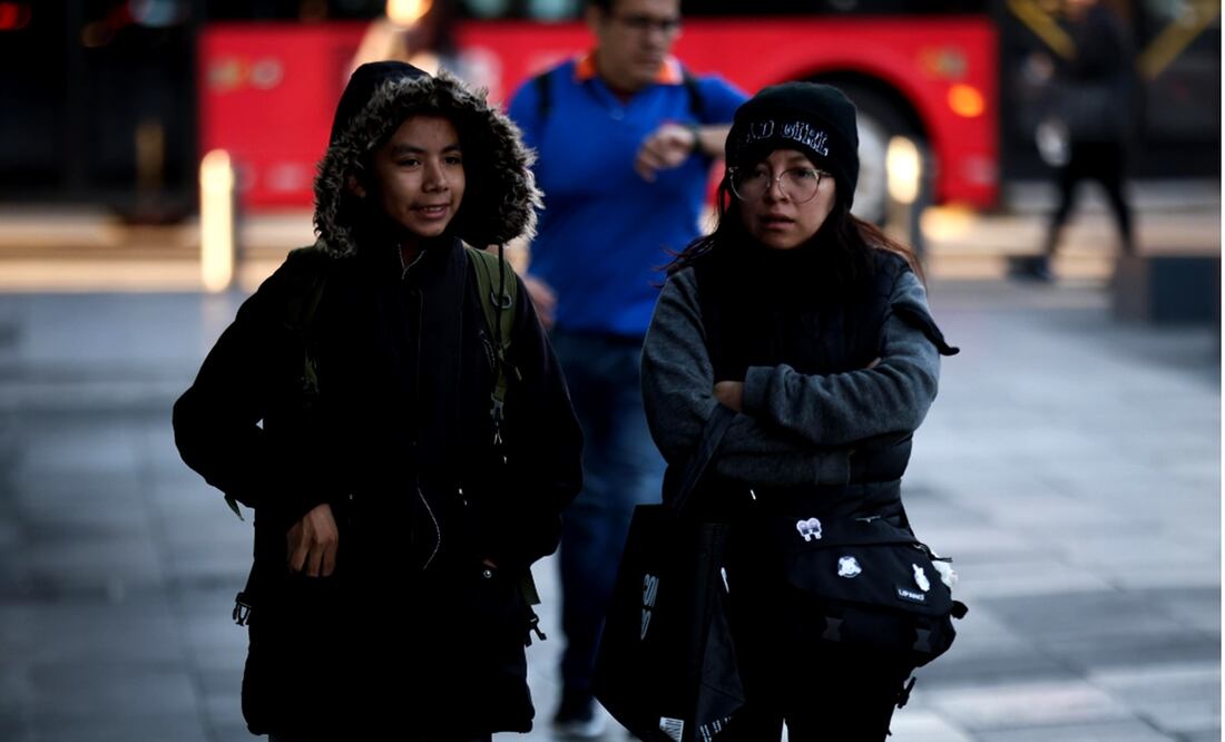 Frío sorprende a capitalinos. Foto: Diego Simón Sánchez/EL UNIVERSAL