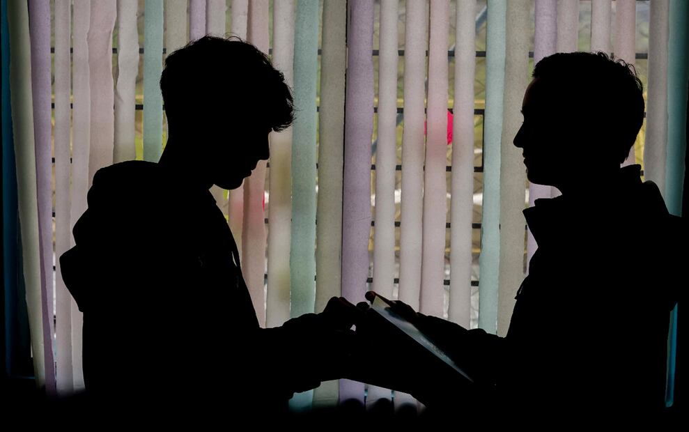 Testimonios de niños que han tenido que escapar con sus familias de sus estados debido a las amenazas del crimen organizado. Foto: Diego Simón Sánchez/EL UNIVERSAL