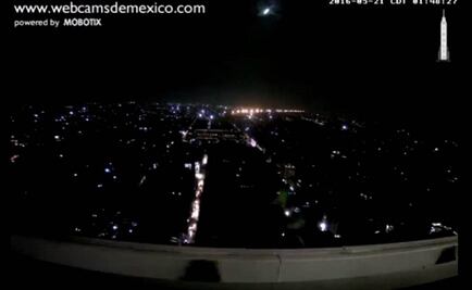 No fue meteorito el cuerpo celeste observado en Puebla