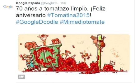 Destrozan vehículo de Google durante Tomatina