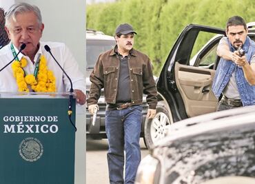 AMLO critica narcoseries: “una apología de la actividad ilícita”