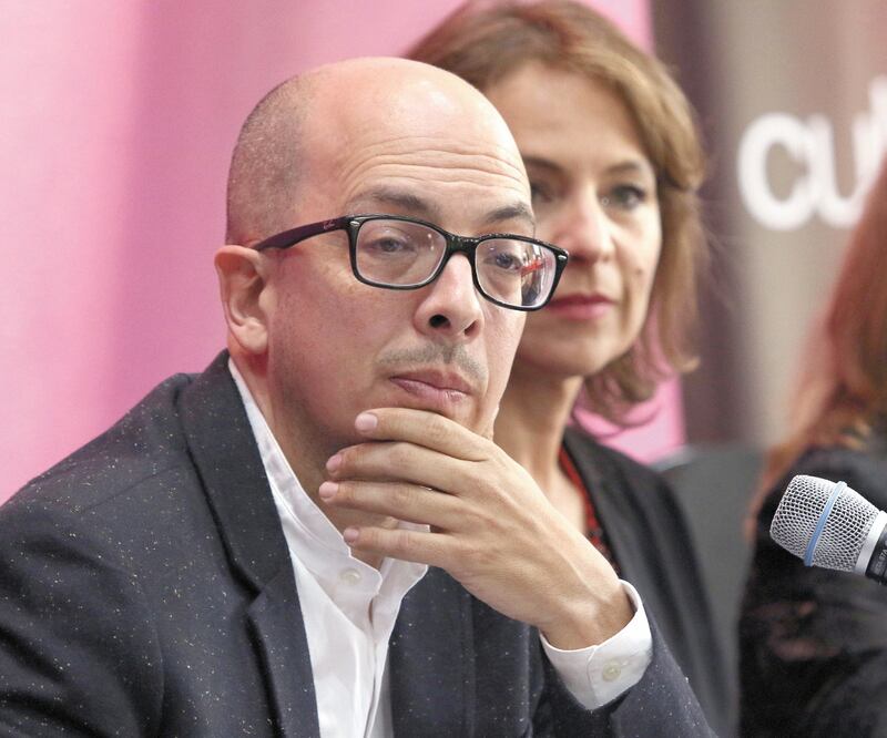 Jorge Volpi, coordinador de Difusión Cultural, habló de las transiciones. Foto: CARLOS MEJÍA. EL UNIVERSAL