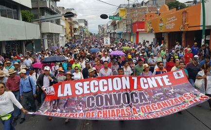 Marchan en Chiapas contra reformas estructurales y gasolinazo