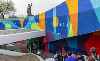 Nuevo León se viste de arte y cultura rumbo al Mundial de Futbol 2026; devela primer mural del programa "Trazos Mundialistas"