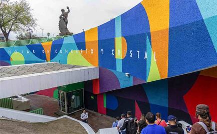 Nuevo León se viste de arte y cultura rumbo al Mundial de Futbol 2026; devela primer mural del programa "Trazos Mundialistas"